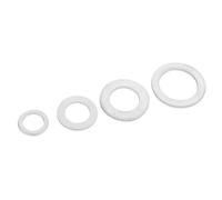 DKAIUSX Cgshop-Arandelas M3 M5 M6 M8 M10~ M30 Ultra-Thin Metal Aluminum Alloy Flat Washers Duradero, fácil de Instalar(M8x11.5x1 (50pcs))