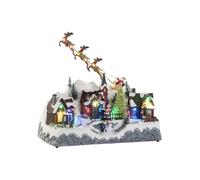 DKD Home Decor Adorno Navideño Multicolor 34 x 18 x 27,5 cm