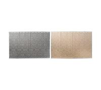 DKD Home Decor Alfombra de la Marca Gris Polipropileno (PP) (2 Piezas) (Referencia: S3012942)