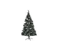 DKD Home Decor Árbol de Navidad Artificial Moderno Verde 210 cm con 350 LEDs de PE y Metal para Decoración Navideña
