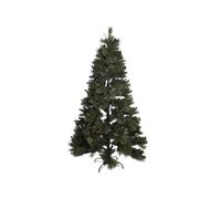 DKD Home Decor Árbol de Navidad Tradicional Verde con 450 Luces LED, de PVC, Desmontable, 225 cm de Alto, Colección Red Forest