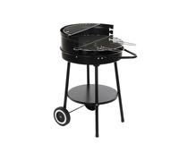 D,casa - Barbacoa Metal con Ruedas 59x49x82 cm