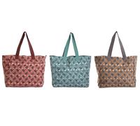 Bolso Mediterraneo DKD Home Decor Marron Coral 14 x 35 x 55 cm (3 Unidades)