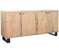 DKD Home Decor Buffet Moderno 170 x 40 x 80 cm Acacia Metal