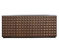 DKD Home Decor Buffet Moderno Marron Negro Rombos 188.4 x 42.1 x 80.6 cm