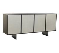 DKD Home Decor Buffet Moderno Marron Oscuro Beige 180 x 41 x 80 cm