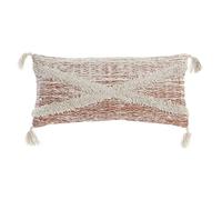 DKD Home Decor Cojín 60 x 10 x 30 cm Beige Naranja Flecos