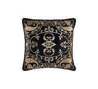 DKD Home Decor Cojín Negro Dorado 45 x 10 x 45 cm Árabe