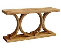 DKD Home Decor Consola Moderno Mango Natural 170 x 75 x 30 cm