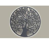 Home ESPRIT Decoración de Pared Blanco Árbol Shabby Chic 99 x 2 x 99 cm