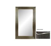 DKD Home Decor Espejo Moderno Plateado Laton 120 x 70 x 2.5 cm