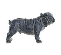 DKD Home Decor Figura Decorativa Color Gris, de Fibra de Vidrio (53 x 26 x 32 centímetros)