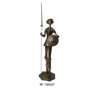 DKD Home Decor Figura Decorativa Quijote Resina Cobrizo 70.5 cm Alto
