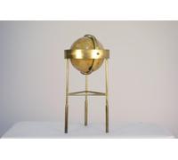 DKD Home Decor Globo Terraqueo Vintage Dorado de Bronce 22x43x23 cm