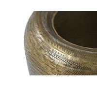 DKD Home Decor Macetero Mundra Dorado 64 x 47 x 64 cm Set de 2