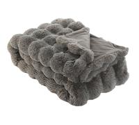 Manta Sofa Urban DKD Home Decor Gris 170 x 2 x 130 cm