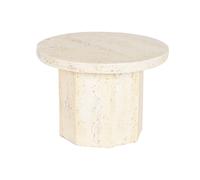 Home ESPRIT Mesita Auxiliar Beige Magnesio 60 x 60 x 41,9 cm