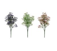 DKD Home Decor Ramo de la Marca Poliéster Polietileno (9 x 9 x 35 cm) (3 Piezas) (Referencia: S3020134)