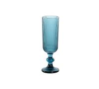 DKD Home Decor Set de Copas Azul Cristal 150 ml