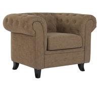 DKD Home Decor Sillón Vintage Marrón 81 x 76 x 110 cm