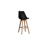 DKD Home Decor Taburete 57,5 x 50,5 x 109 cm Negro Haya