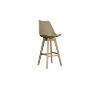 DKD Home Decor Taburete Beige Haya 48,5 x 55 x 109 cm