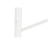 DKD Home Decor Toallero de Pie Blanco Madera 53,5 x 4,5 x 176 cm