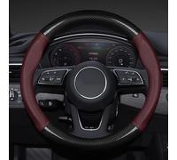 DKEECT Coche Funda Volante, para VW Crafter/Grand California 2018-2024 Antideslizante Transpirable Duradera Todo Incluido Cubierta del Volante,B-Type O