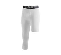DKHSY Mallas para Correr para Hombre, Paquete de 1 o 2, Mallas Capri de compresión de 3/4 de una Pierna, Mallas de Gimnasio Cool Dry para Hombres, Pantalones Deportivos de Capa Base de compresión