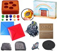DKIIL NOIYB Agravar Juego del Calamar, 2025 Gonggi Juego de Calamar, Juego Coreano Gonggi, Juego de Piedras Gonggi (Conjunto 1)