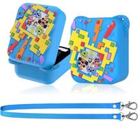DKIIL NOIYB Funda protectora de silicona para Bitzee Disney, antideslizante, a prueba de golpes, con cordón, bolsa de viaje virtual, accesorios para mascotas Bitzee Disney, bolsa de transporte para