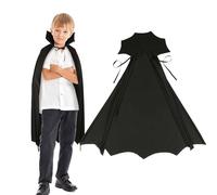 DKINY Disfraz Drácula para niños Negro Disfraz Vampiro Niño Reina Vampiresa Capa de Conde Infantil Borgoña Traje gótico clásico Costumes Cosplay Fiesta Disfraces Carnaval cumpleaños Regalo Halloween