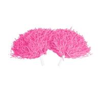 DKJAHSEK 8 Colores 2 uds Pompones animando Pom Ball Animadora escuadrón animar Deportes Fiesta Baile Club Deporte Suministro para Escuela, Baile, Carnaval(Pink)