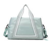 DKJAHSEK Bolsa de almacenamiento for mujer, bolsa viaje negocios for hombre, compartimento independiente for zapatos, separación ropa seca y húmeda(Green)