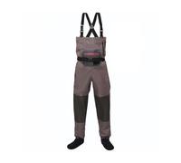 DKJAHSEK Botas de Pesca con Mosca for el Pecho, Transpirables, Impermeables, Medias, Pantalones río for Hombres y Mujeres para la Pesca con Mosca y el Buceo de Caza(Brown,XL)