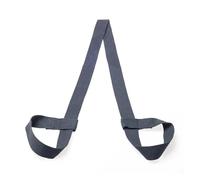 DKJAHSEK Esterilla de Yoga, cinturones, correa ajustable, cinturón hombro, bandas elásticas for ejercicio, Fitness, gimnasio, cuerda deportiva, 150cm x 3,8 cm(Dark gray belt)