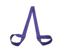 DKJAHSEK Esterilla de Yoga, cinturones, correa ajustable, cinturón hombro, bandas elásticas for ejercicio, Fitness, gimnasio, cuerda deportiva, 150cm x 3,8 cm(Purple Belt)
