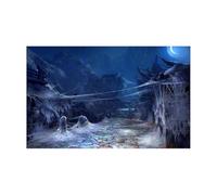 DKJAHSEK Fondo Acuario Pegatina de Fondo for Acuario, póster de Pueblo, decoración de pecera, Papel Tapiz Autoadhesivo(50x80cm)