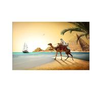 DKJAHSEK Fondo Acuario Póster Adhesivo for Fondo de Acuario, decoración de pecera, Papel Tapiz Autoadhesivo(30x61cm)