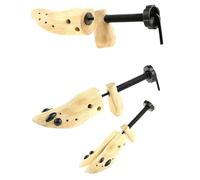DKJAHSEK Hormas Zapatos Hombre Árbol de zapatos de madera de 2 vías for hombres y mujeres, expansor de zapatos ajustable, estante moldeador, 1 ud.(S)