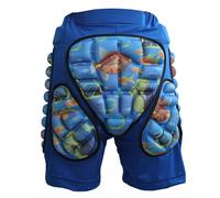 DKJAHSEK Niños Adultos Deportes al Aire Libre protección Codo Snowboard Pantalones Cortos esquí Protector Patinaje sobre Ruedas Protector Cadera Acolchado Rodillera(Blue Shorts,Adult Size 3XL)