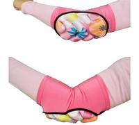 DKJAHSEK Niños Adultos Deportes al Aire Libre protección Codo Snowboard Pantalones Cortos esquí Protector Patinaje sobre Ruedas Protector Cadera Acolchado Rodillera(Pink Elbow,Adult Size XL)