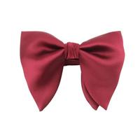 DKJAHSEK Pajaritas Hombre Pajarita sólida for hombre, pajarita de boda, pajarita ajustable de gran tamaño for novios, pajaritas grandes de mariposa for hombre(Color4)