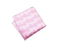 DKJAHSEK PañUelos Hombre Pañuelo de la raya del lunar del telar jacquar del poliéster de los hombres de la plaza de bolsillo los 22cm(No.11)