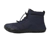 DKJAHSEK Zapatos antideslizantes for otoño e invierno, duraderos, cómodos, for la nieve, suaves, for acampar, deportivos informales Para trabajar, esquiar y disfrutar(Blue,44)