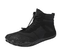 DKJAHSEK Zapatos antideslizantes for otoño e invierno, duraderos, cómodos, for la nieve, suaves, for acampar, deportivos informales Para trabajar, esquiar y disfrutar(Black,36)