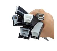 DKLIMA LED Neon Silica Gel Tube - Black Soft Rope Light Cover