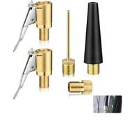 DKLUOLAN Kit de Adaptadores Multifuncional - Compatible con Bosch EasyPump | para Neumáticos, Bicicletas y Globos | 8 en 1 Universal
