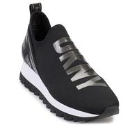 DKNY Abbi Slip On Sneaker, Zapatillas Mujer, Negro Blanco, 36 EU