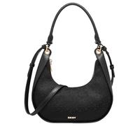 DKNY Abby Hobo Crossbody, Bolso de Mano Mujeres, Jet Blk/Blk